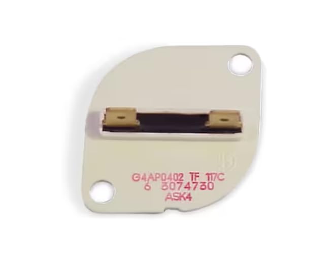 117C AJE2 Thermal Fuse, 117C, Dryer for BDE7500, DE26CA, DE26CD