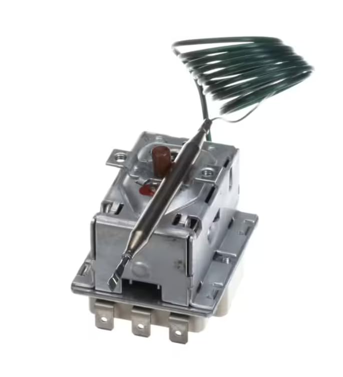 Fits Garland 55.33569.010 320-18°C 2408 T125 Hi Limit Thermostat, Manual Reset