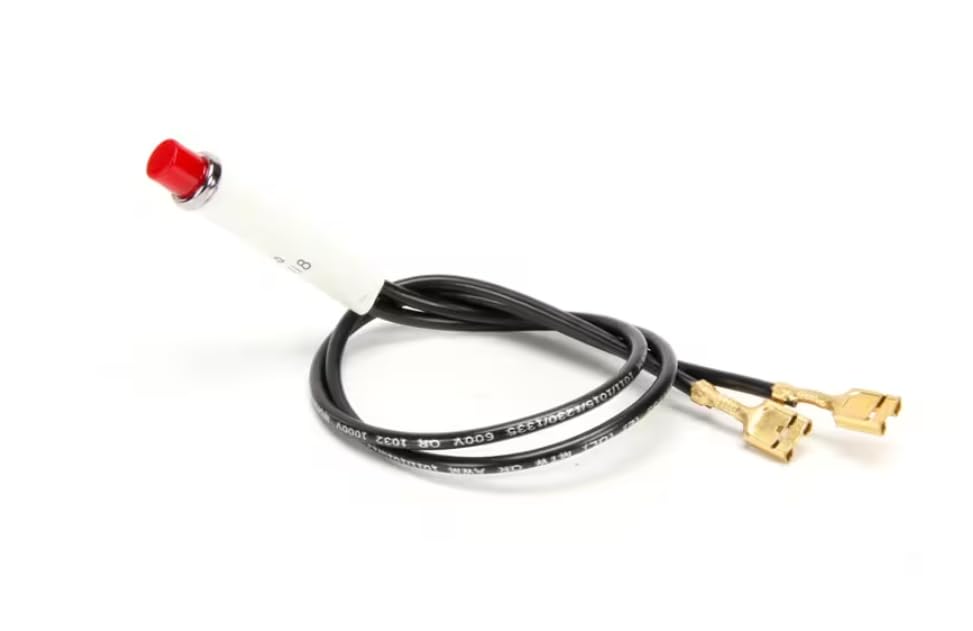 Fits Wells 1118 250V~ Signal Light, Red for MOD500, HRCP-7500ST, HRCP-7200SL