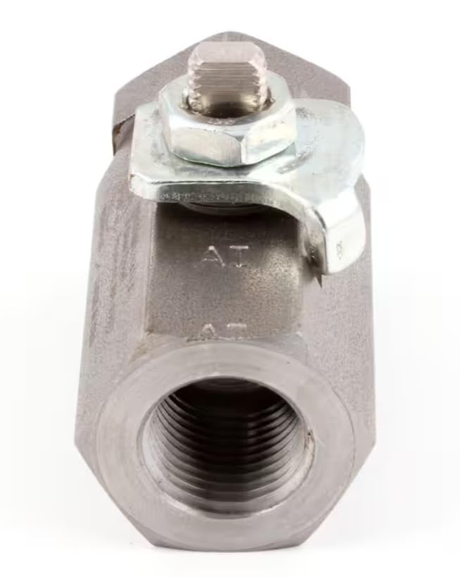 Fits BKI 95328 86M-4-RT-6-FC24 720 psi CWP Ball Valve without Handle, 3/8"
