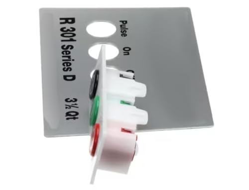 Fits Robot Coupe R 301 Series D 3 1/2 Qt Switch Panel Assembly for R301 Ultra, R301U