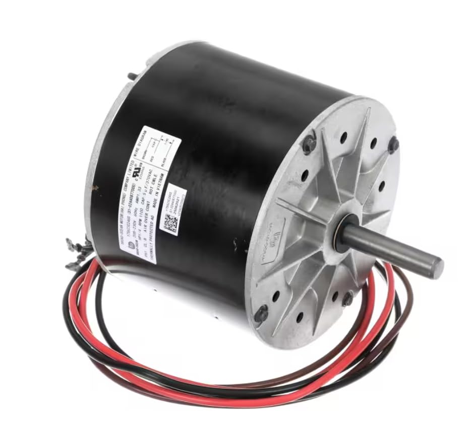 Fits York 25062021 V2106257200273 Motor, Condenser, 208/230 Volt, 60HZ, 1PH, 1/4HP, 1100 RPM for 2HE04501846, 2HH04502625, 2HH04502025