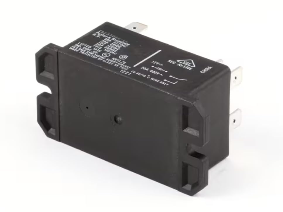 Fits Frymaster181G 1221 20A 400V Relay, DPST. 12V, 30A for CT16, HLZ, HLZ18