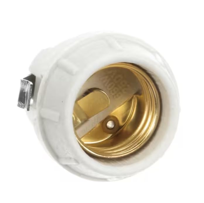 9126-0 Lamp Holder/Socket, Porcelain, 250 Volt, 660 Watt for 3870146, 3870246, 3870346