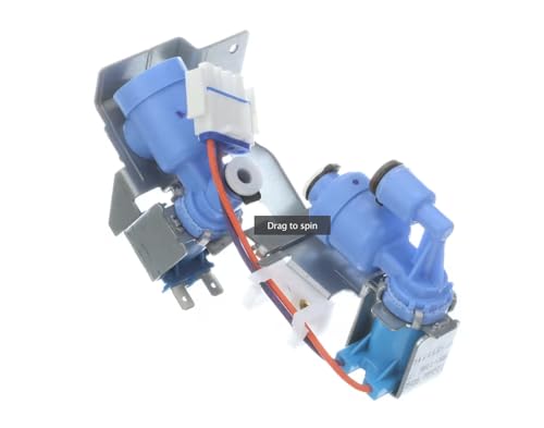 Fits GE Refrigerator Water Inlet Solenoid Valve RIV‑11AE‑12 – Dual Valve Design