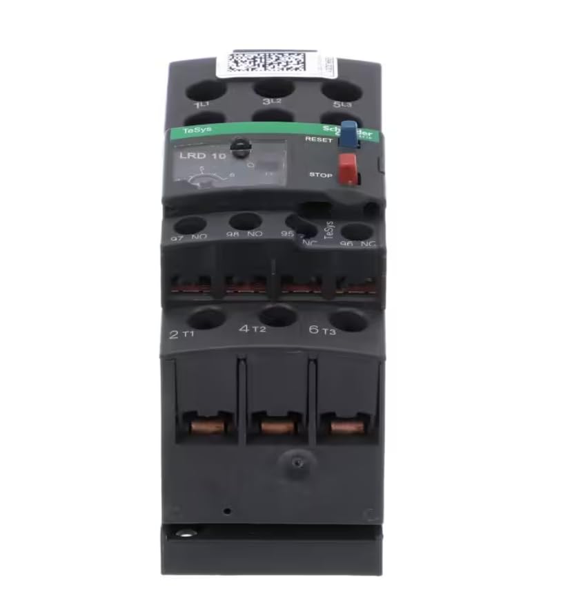 Fits Lennox IEC/EN60947-4-1 GB/T14048.4 2503 0080 Thermal Overload Relay, 3PH, Adjustable Trip Range 4-6.3 Amps for KCC240S4-01, KCC210S4-01, KCC180S4-01