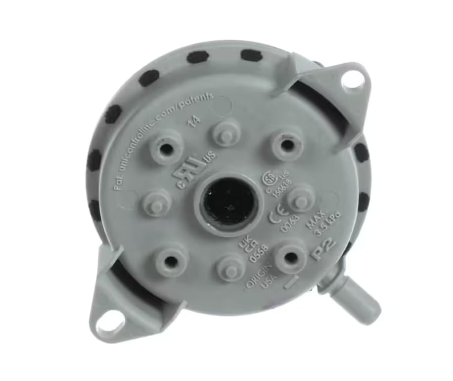 Fits Vulcan Hart NS2-1264-00 00946952 67883-2-0524 150638 0063 0558 Pressure Switch, 1" WC, Air