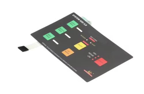Fits Wilbur Curtis SYSTEM 600 ILD Membrane/Overlay, Control Panel for GEM-600ILD