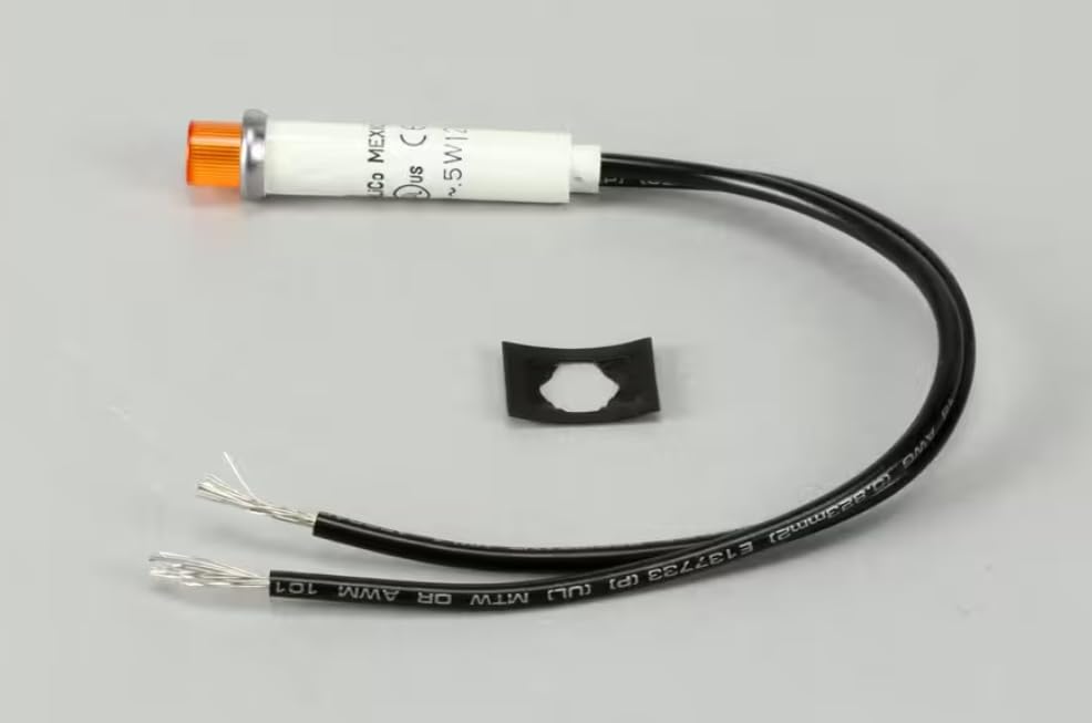 Fits Duke E137733 1032 Indicator Light with Clip, Amber, 240 Volt, Oven for 613-E3Z, 59-EV, 613-E1V