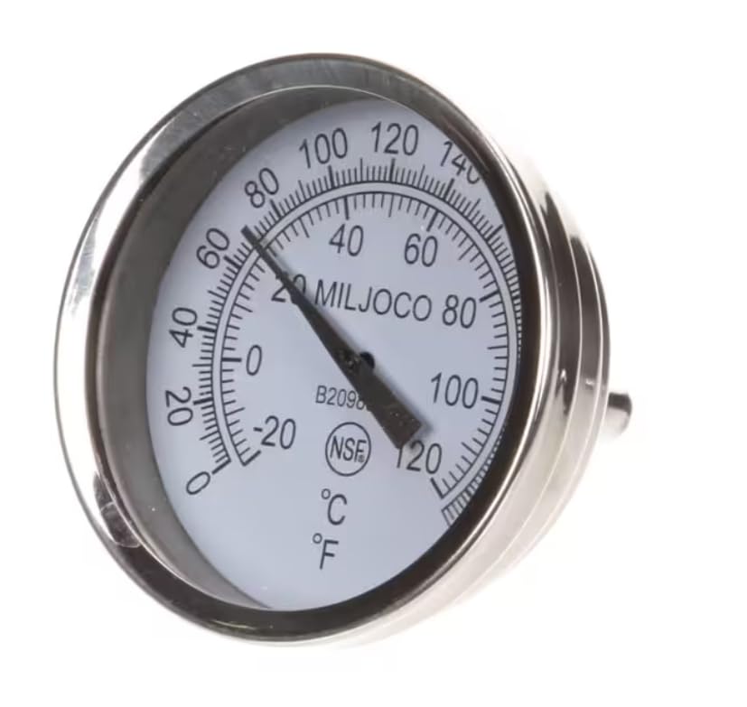 Fits Champion B209854 Thermometer, 0-250 Degree, 3/8" Stem for CG2, DF-M6, SW400M5