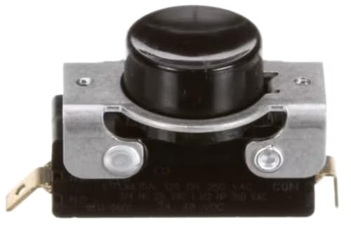 Fits Hobart 0E13-56TC 15A 125 250 VAC 3/4 HP Switch, Pushbutton, SPST for M802U, 4146, V1401U