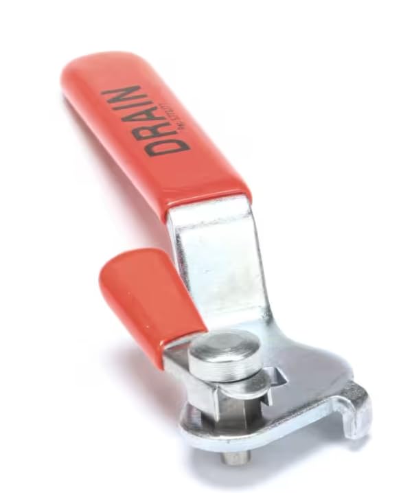 Fits Frymaster 5,772,177 Drain Valve Handle with Lock Pin, Right for BIPH252/255, BIPH352/355, BIPH452/455
