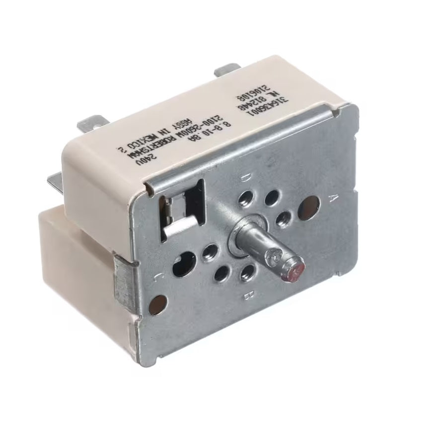 Frigidaire 316436001 Nl 812448 Infinite Switch, 240V, 8A