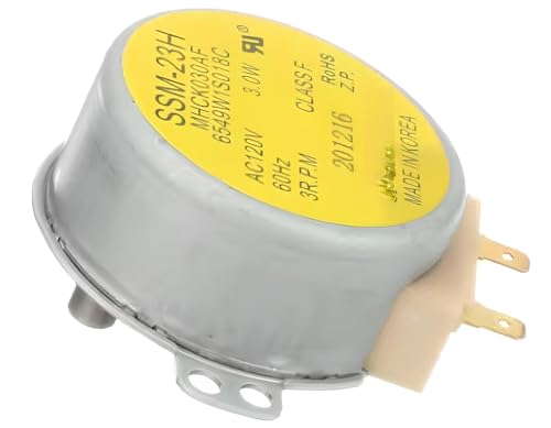 MHCK030AF 201216 150209 Motor Turntable, 120 Volt, 60HZ, 3.0 Watt, Microwave for CSA1201RSS01, CSA1201RSS02, CSA1201RSS03