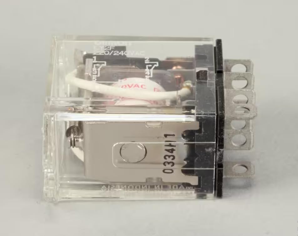 Fits Southbend Range 0334H1 IEC 255 Relay, 240 Volt Coil, 10 Amp, Clear for 2001
