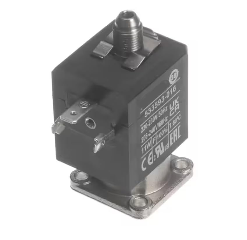 Fits Rancilio R356C126S09CJET 11W Solenoid Valve, 220-240 Volt, 50/60HZ for Classe 7 S, Epoca S Tank 1, Epoca E 1