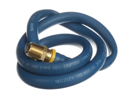 Fits Jackson 121218B IC-123/7 Hose, Blue, 1/2" x 48" Long for TEMPSTAR, TempStar FL, TempStar FL-VER