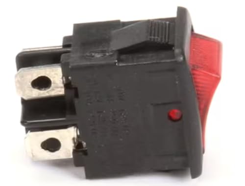 Fits Town Food Service 10(4) A 250V~ Switch, Rocker, DPST, On/Off for 28502, 28501