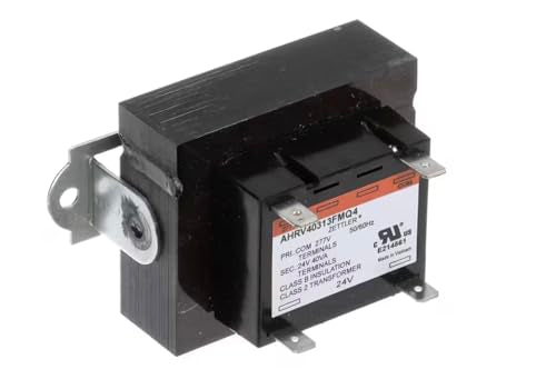 Transformer 277V to 24V 50/60Hz Foot Mount – Fits IEC AHRV40313FMQ4 for CBF02A6, CBF03A7, LXW04D6, MUY04, CXB02 Compatible with Zetler