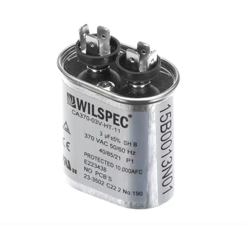 Run Capacitor Fits ClimateMaster CA440-10V-HT-11 – 10.0 MFD, 440V for HVAC Units, Heat Pumps, and Others