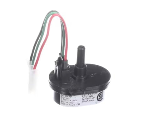 Pressure Sensor 531536 24 VDC 0–10″ WC 9391VX‑0001 – Fits York HVAC