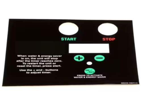 Fits Salvajor 999258 (SM/914) Overlay, Control Panel, Hydrologic for 300-PSM, P914, PSM