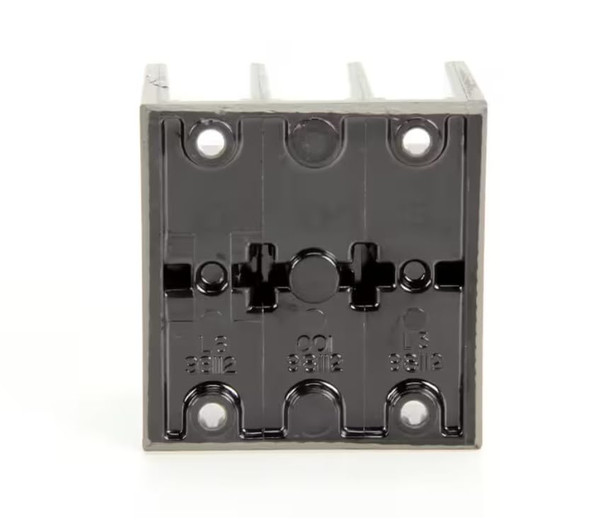 Fits Southbend Range 600V 200A CU 19766 1143 Terminal Block, 3 Pole for RH36, SE36D-BBB, SE36D-HHB