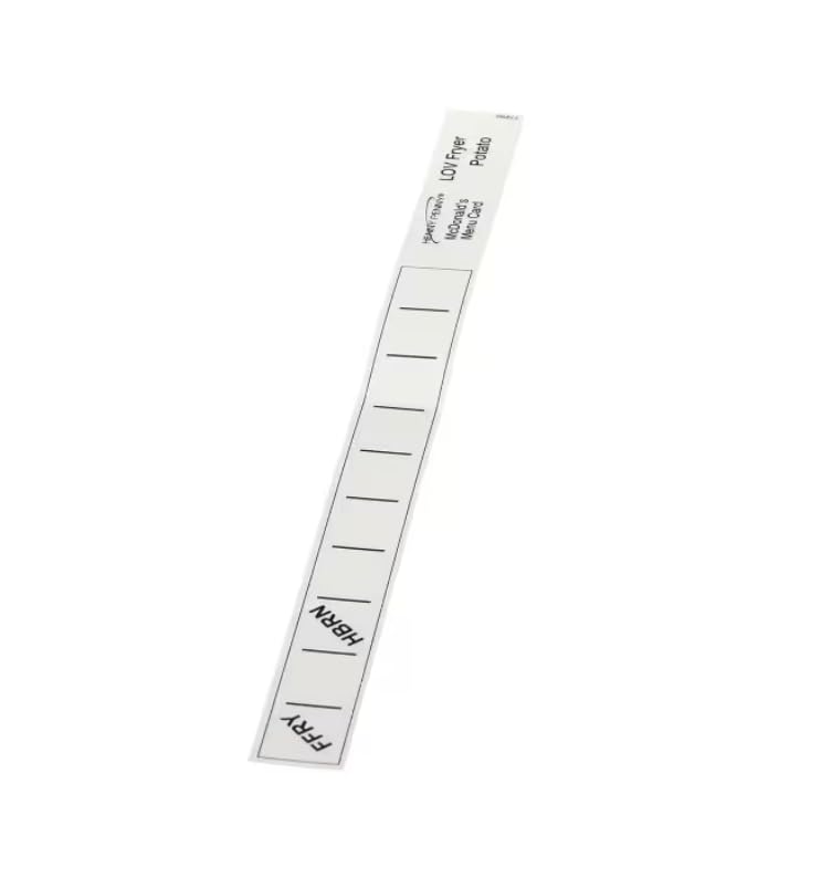 Fits Henny Penny 77250 Menu Card, Potato, LOV for LVE-102, LVE-103, LVE-104