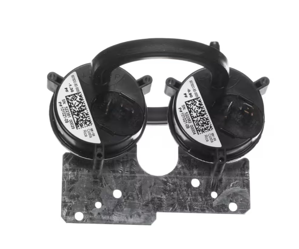 Fits Lennox 9370DO-BD-0005 Pressure Switch, Dual, SPST, 0.90"/1.30" WC, 2 Stage for G61MP-60C-091-08, G61MP-60C-091-09, G61MPV-36C-090-12