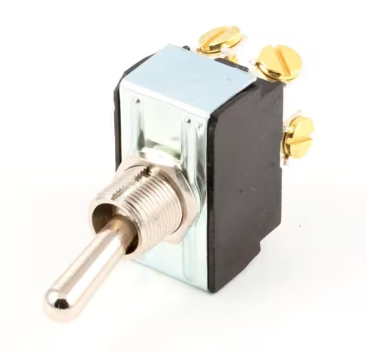 1303 12A 150VAC 17A 125VAC Toggle Switch, 1HP, 250VAC