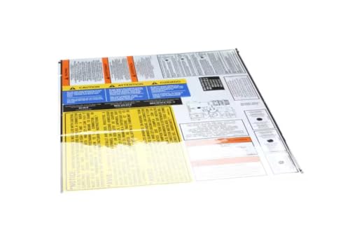 Fits Pitco 65-00-E MEA 255-83-E MEA 83-93-E VOL 11 Label, Sheet, 7/14/18/14R/14C for 20F, 24P, 34FF