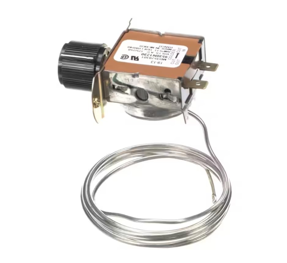 Fits Franke 19-13 MD3579301 Thermostat/Temperature Control with Knob, 125/250VAC