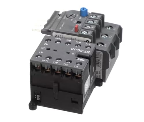 Fits Jackson 2362 22216 17 HW02019-16002 0415292518 B7-30-10 247C Class 10 00816 4013514397868 Overload & Contactor Kit, 0.55 to 0.74 Amp