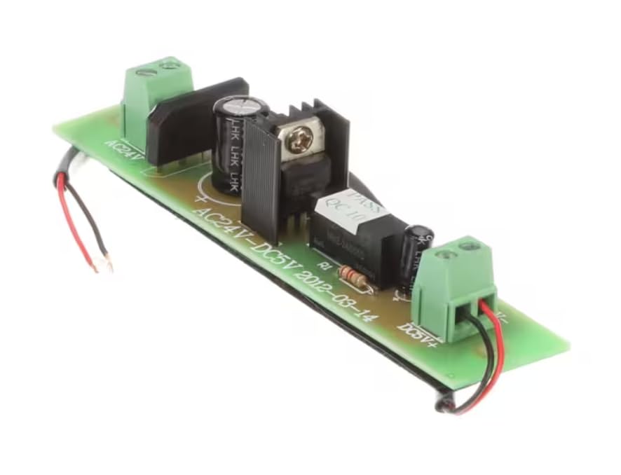 Fits LBC Bakery Equipment AC24V-DC5V 2012-03-14 Power Supply Board, 5 Volt DC