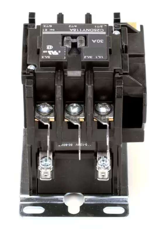 Fits Hobart C25DNY118A Contactor, 3 Pole, 30 Amp Auxiliary Switch for M802C, V1401, D300