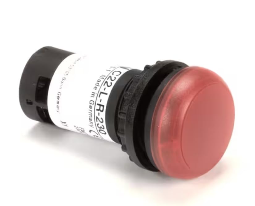 Fits Stoelting 60947-5-1 X1 Indicator Light, Red, Low Mix for F231-18I2-YG2-WF, F231-309I2P, F231-109I2YG2-AD2