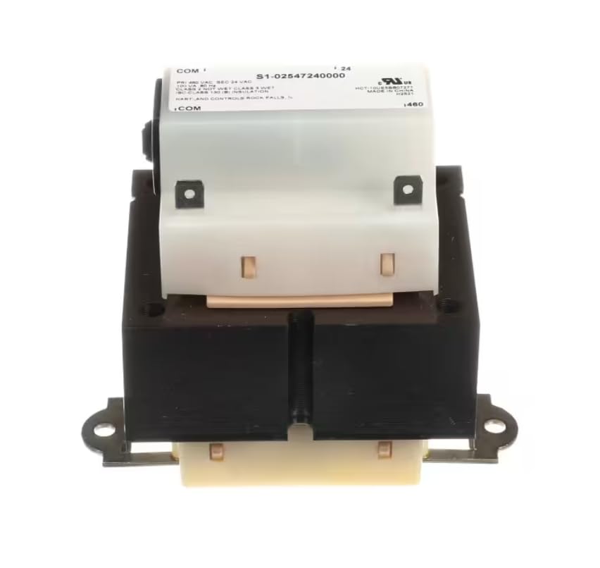 Fits York HCT-10UE5BB07271 H2521 Transformer, 460 to 24 Volt, 60HZ, 100VA for ZJ049E09B4B5ACLTR3, ZJ037N06D4D5ACETR4, Z3C014ABD2A1AAAAA1