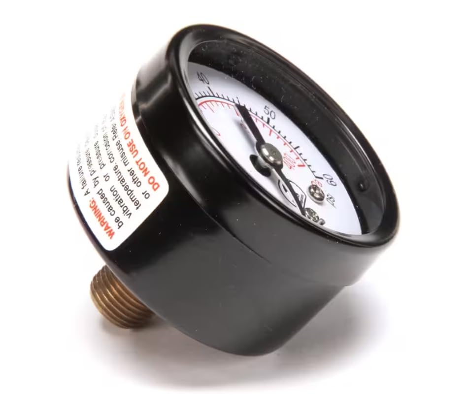 Fits Antunes B40.100-2005 Z2854 Gauge, Water Pressure, 0-60 PSI for DFW-150, DFWT-200, MPS-250