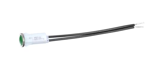 Fits Frymaster 125VAC1/2W Indicator Light, Green, Flush Mount for 1824/2424G, 1824G, 2424G