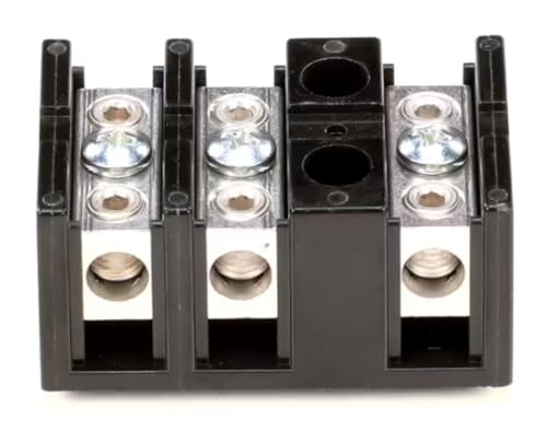 Fits Hobart 14002-3H Y17 Ferminal Block, 3 Pole, 600V, 115A for CL44eR, CL54eR, CL64