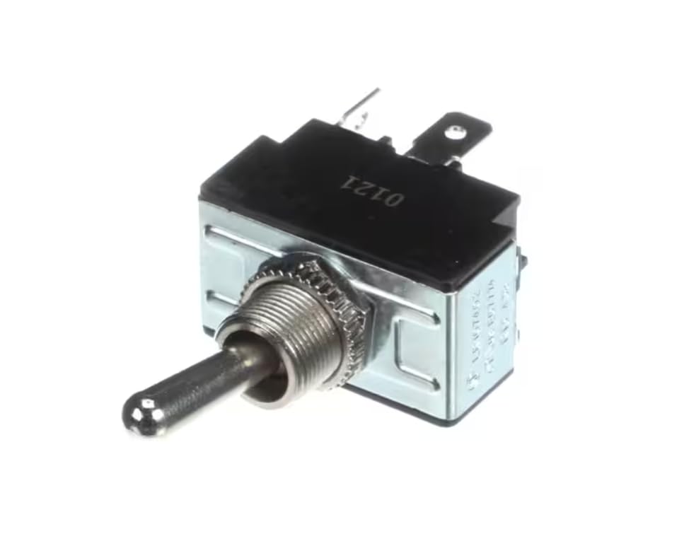 Fits Wells 0121 10A 277VAC 20A 125 VAC 1 1/2 HP 125-250 VAC Switch, Toggle, DPST
