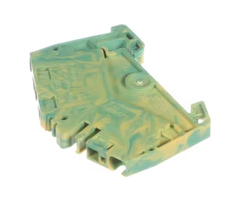 Fits Taylor ZPE 4-2/3AN 60947-7-2 16.0036U Terminal Block Section, 3 Pole, Green/Yellow, 4MM2