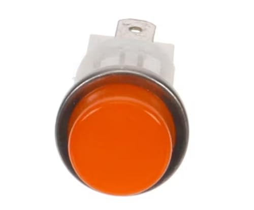 Fits Perlick 28V1W* Indicator Light, Round, Amber, 28 Volt for PKBR24, PKBR24L, PKBR24R