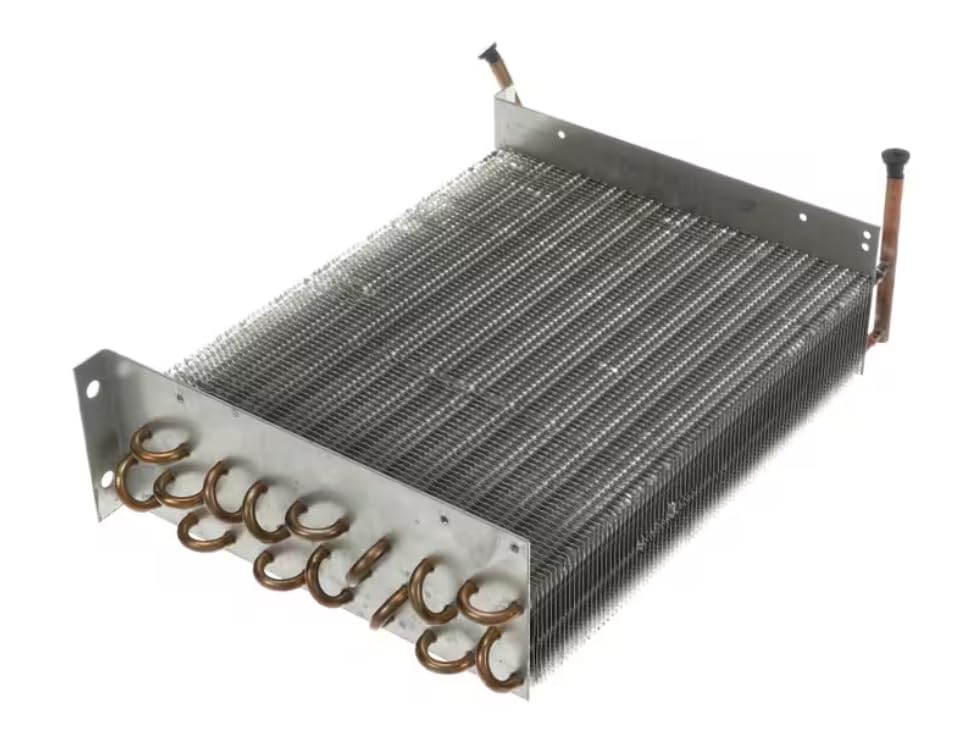 Fits Beverage Air CCJ1264-7 303-484D Condenser Coil, 10" x 2" x 8", 0.006 Louver Thickness, 8 Fins Per Inch, 0.197 Rifled