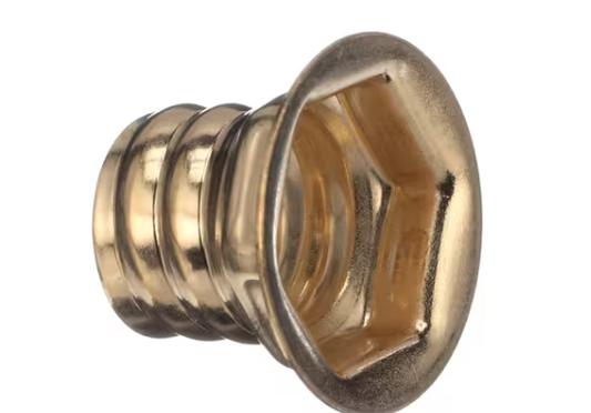 Frigidaire 154106202 Nut, Heating Element, Brass, Dishwasher