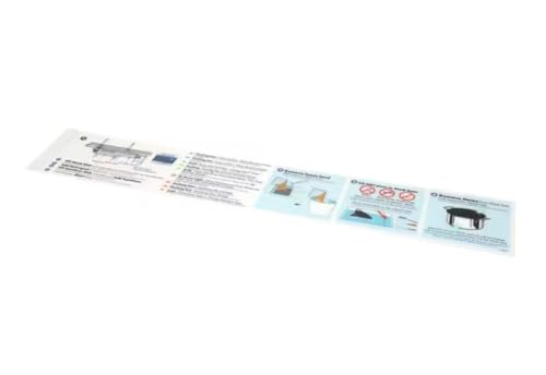 Fits Power Soak 33890 Decal, Backsplash, Steps 1-4