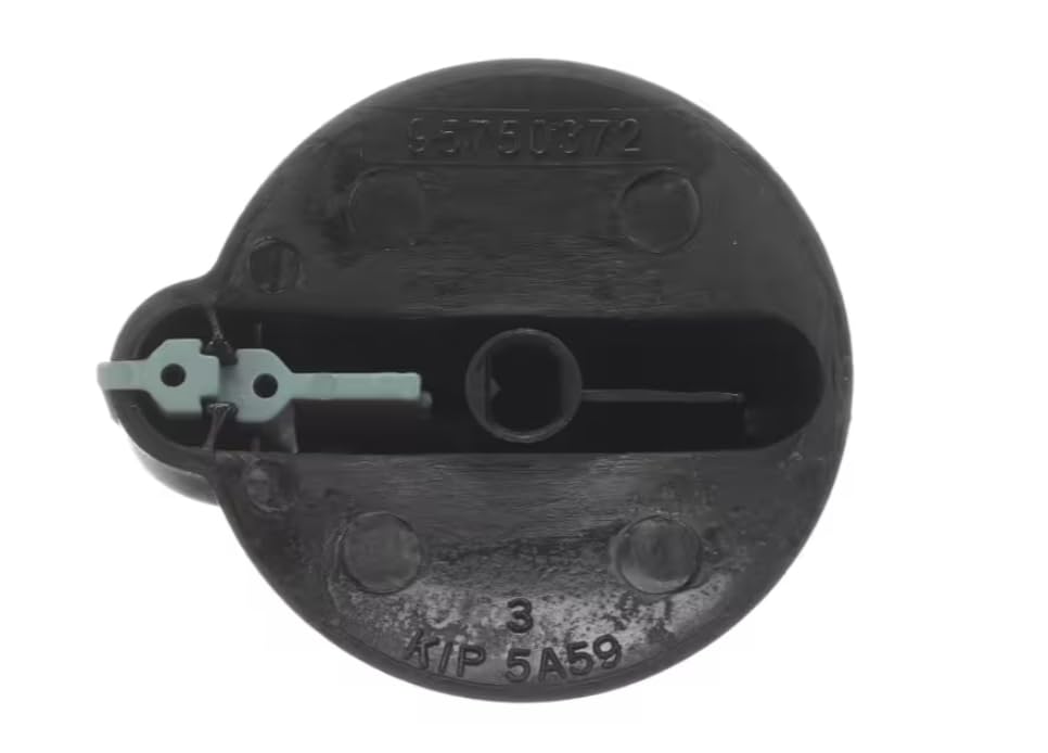 3 KIP Control Knob, Infinite Switch, Black, Cooktop for KECC501BAL0, KECC501BAL1, KECC501BBL0