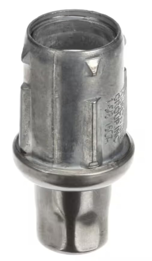 Fits Jade 1-5/8 16GA Foot, Bullet, 1-5/8", with Stainless Steel Toe