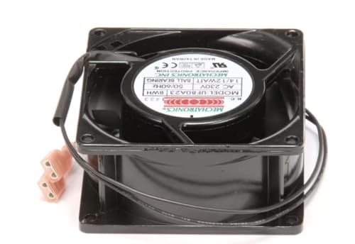 Fits Duke 1433 GRD Fan, Axial, 230V, 50/60HZ, 29CFM for AHPO-6/18 Gold, AHPO-6/18 Gold CE, AHPO-EPO
