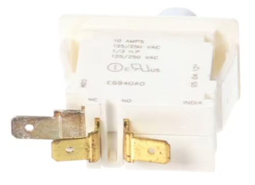 Fits Wisco E694OAO Door Switch, 10 Amp, 125/250 Volt, Cherry for 695B, 695D, 695D-S